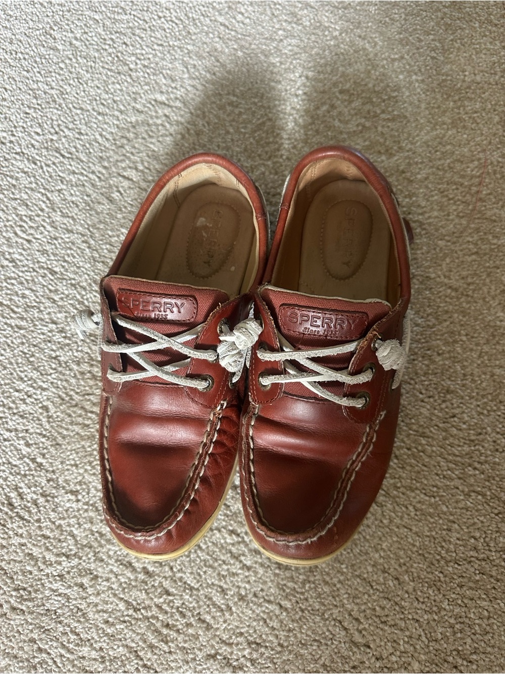 Sperry Women’s Brown Leather Boat Shoe/ Loafer